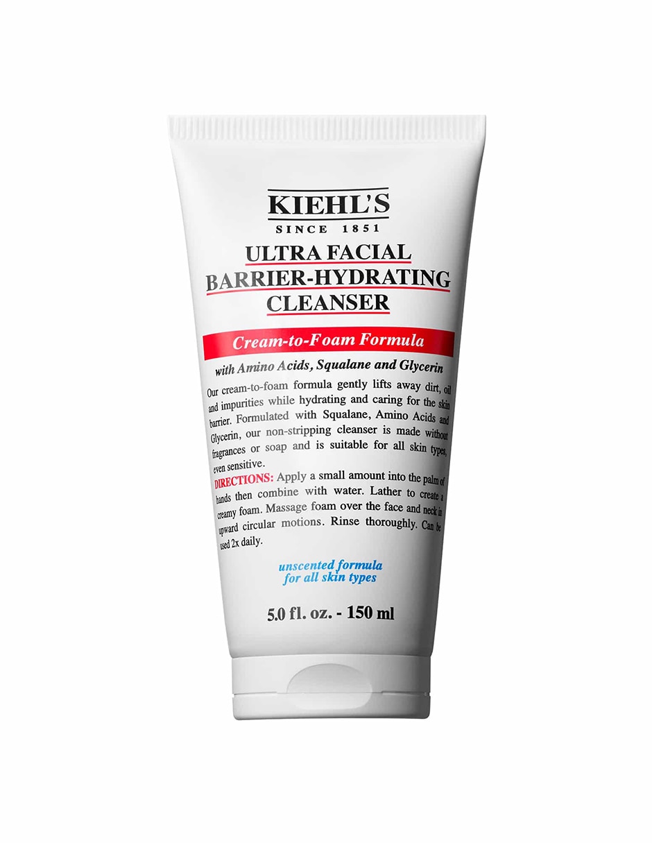 Limpiador facial Ultra Facial Barrier-Hydrating Kiehl's Cleanser para desmaquillar