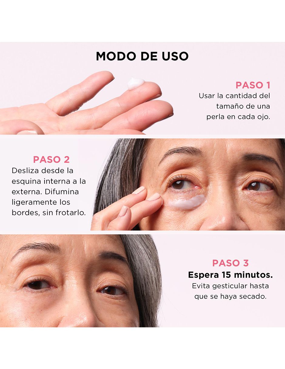 Crema para contorno de ojos recomendada para desinflamar y relajar Día y noche It Cosmetics todo tipo piel