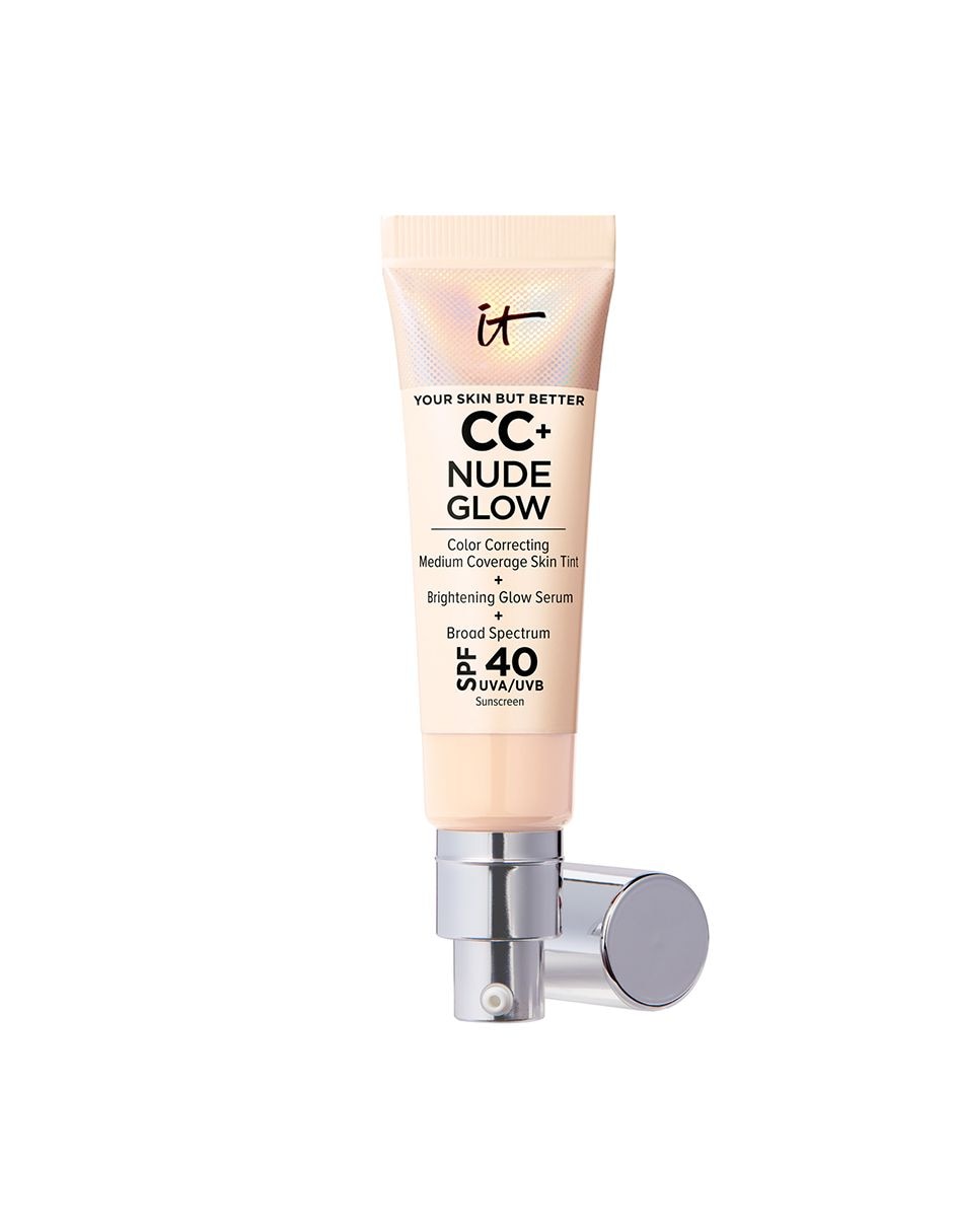 Base de maquillaje líquida YSBB CC+ Nude With SPF 50+ luminoso