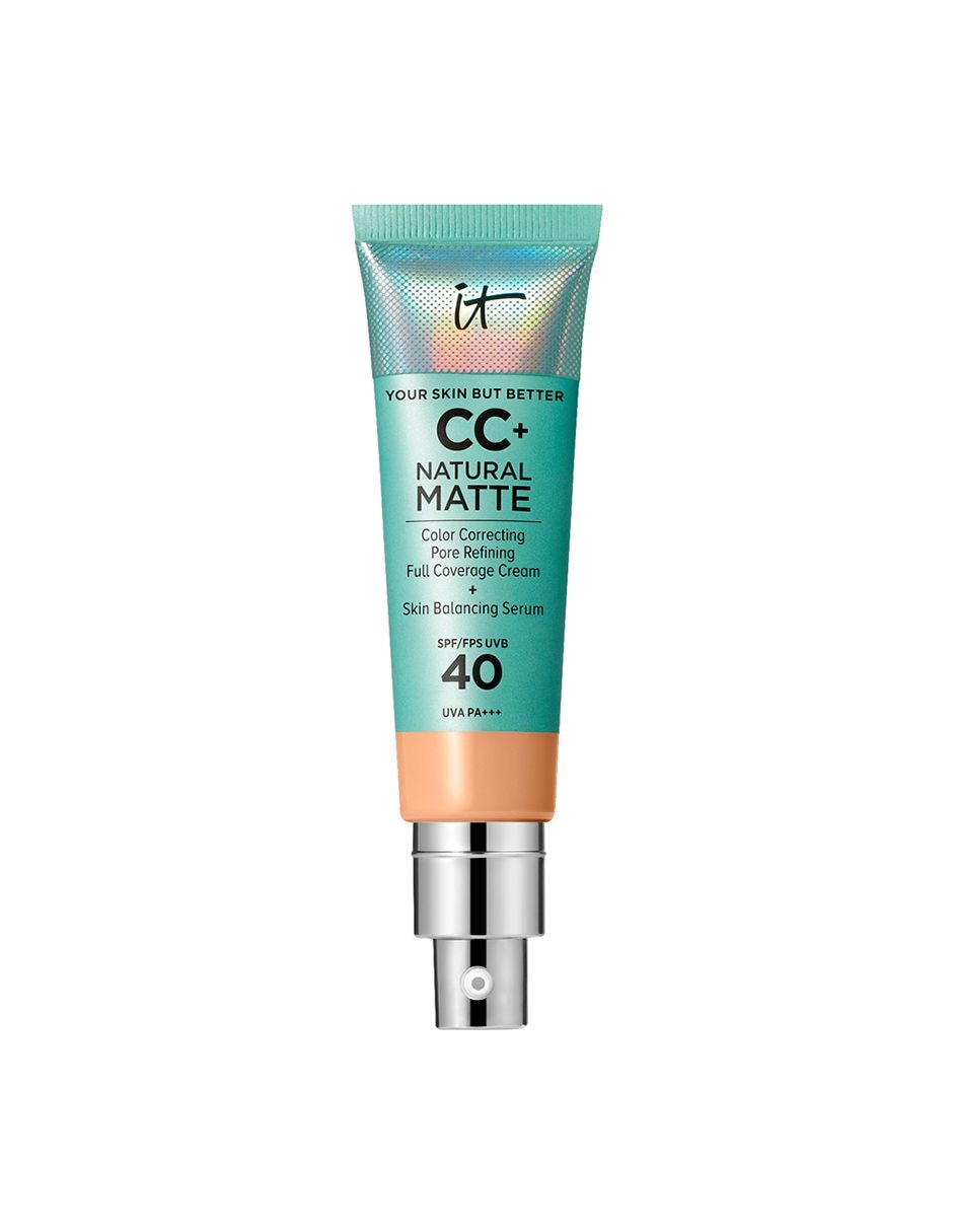 Base de maquillaje líquida IT Cosmetics YSBB CC+ Natural mate