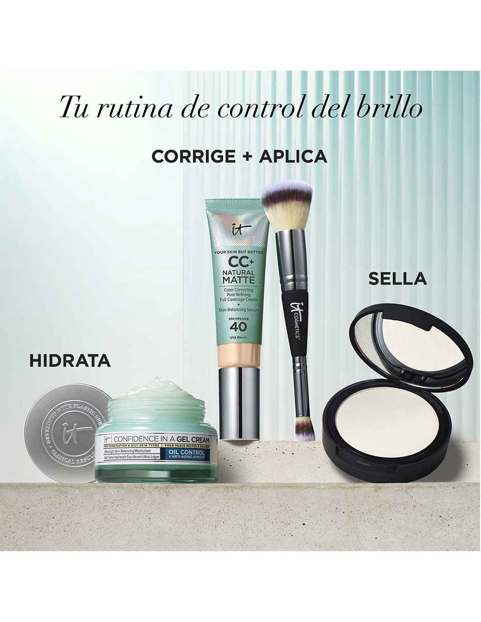 Base de maquillaje líquida YSBB CC+ Natural mate 3