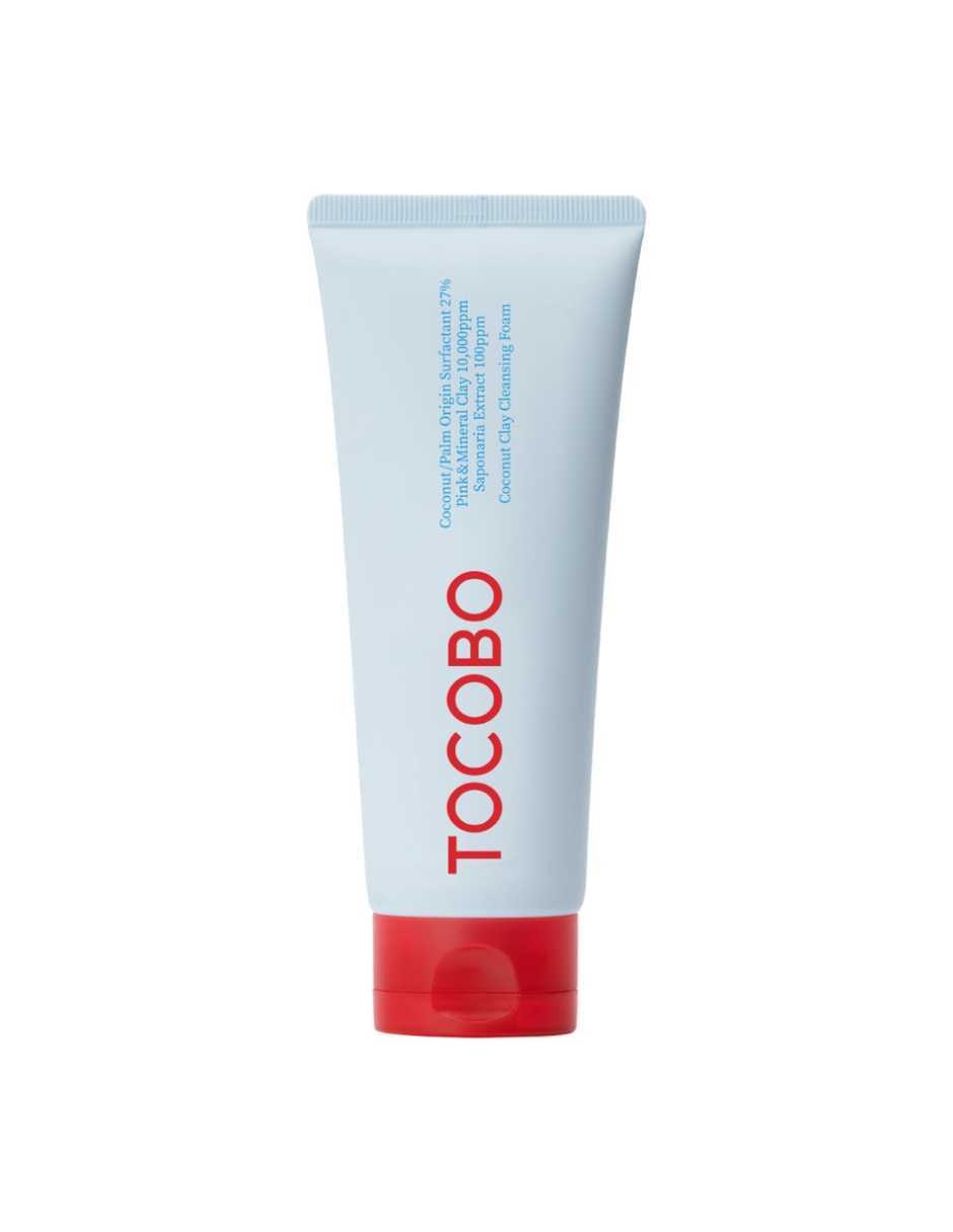 Limpiador facial Coconut Clay Cleansing Foam Tocobo para purificar
