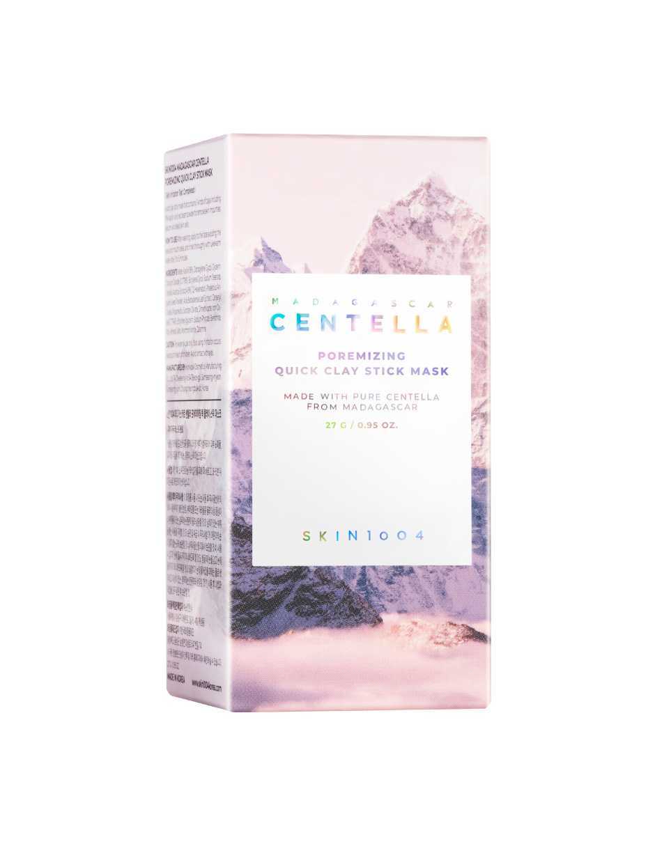 Mascarilla facial Centella Poremizing Quick Clay Stick Mask para exfoliar Skin1004