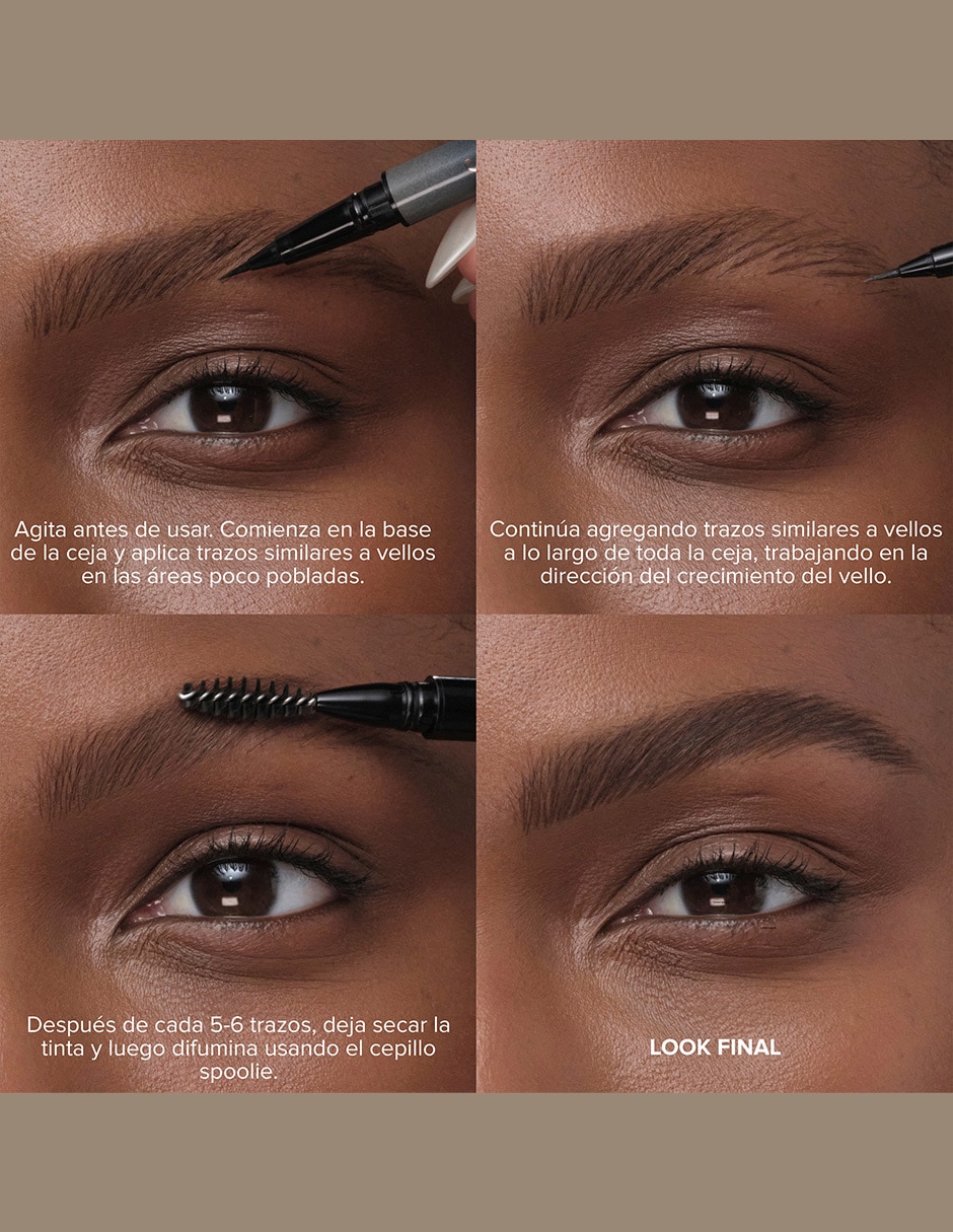 Delineador plumón para cejas mate MicroStroke 10