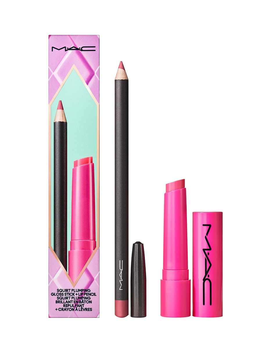 Set brillo labial labios mac mate