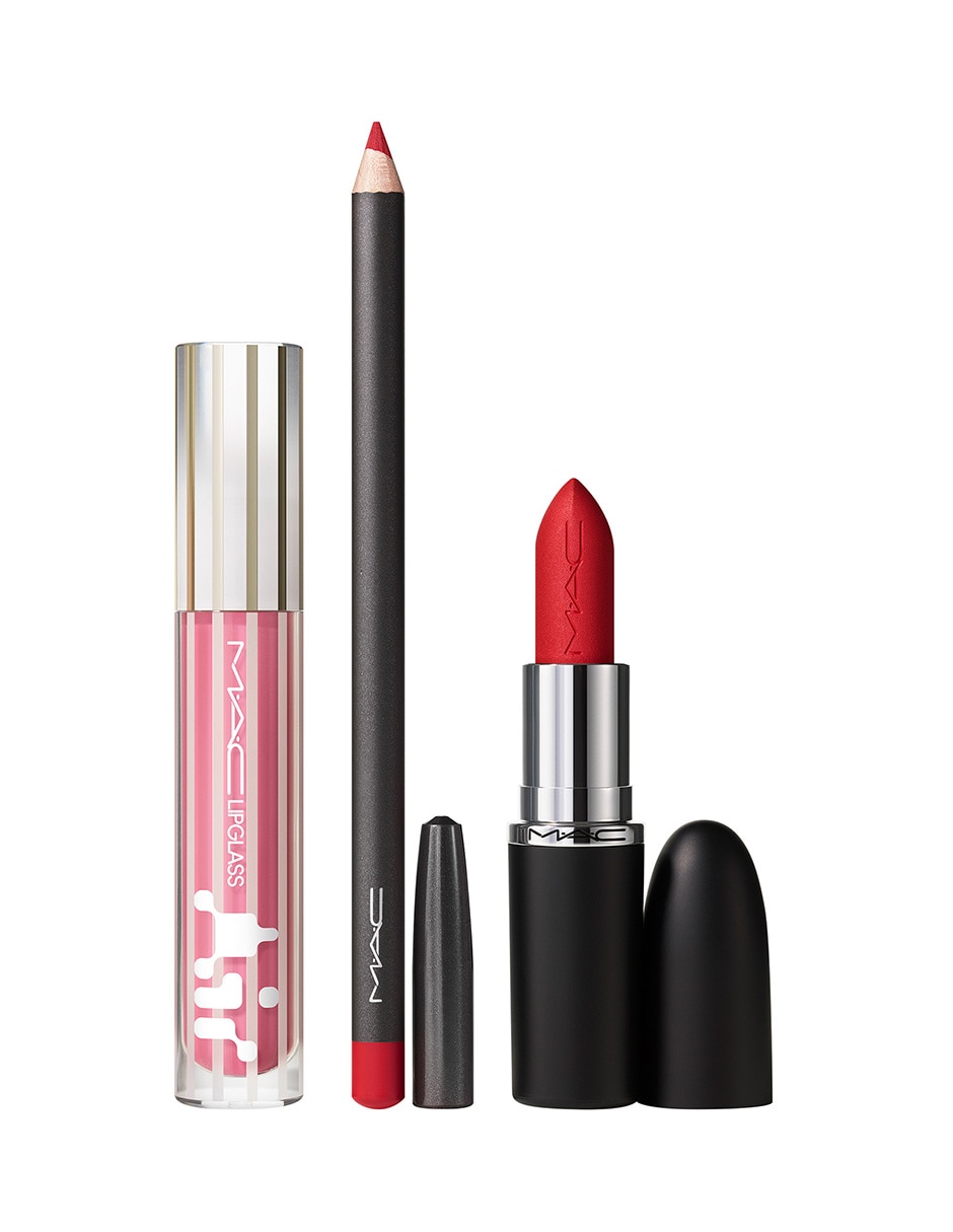 Set brillo labial mate 7