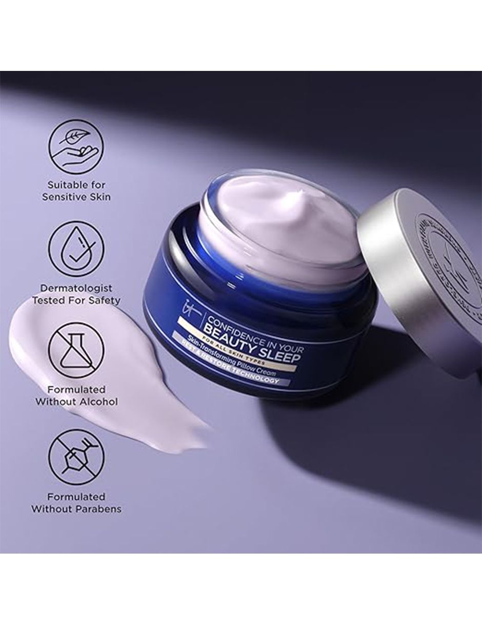 Crema facial recomendada para hidratar noche Confidence In Your Beauty Sleep para todo tipo piel 2