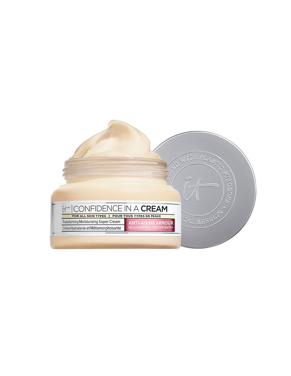Crema facial recomendada para hidratar de día y noche It Cosmetics CONFIDENCE IN A CREAM para todo tipo piel