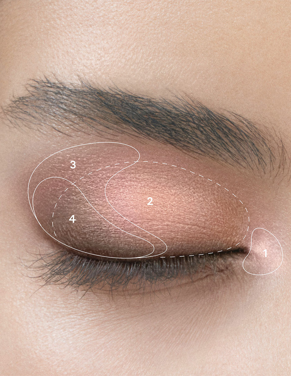 Paleta de sombras Eye Quad 4 tonos 3