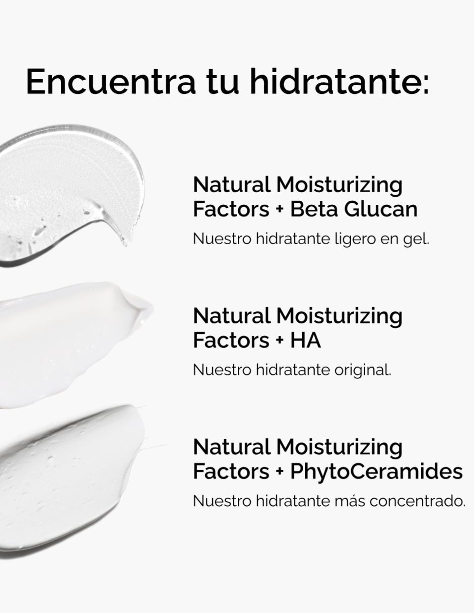 Tratamiento facial Crema Hidratante Natural Moisturizing Factors + PhytoCeramides 10 ml The Ordinary