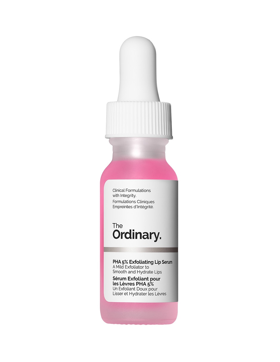 Sérum exfoliante para labios pha 5% exfoliating lip serum (suero exfoliante labial con pha al 5% que hidrata y suaviza) the ordinary todo tipo piel