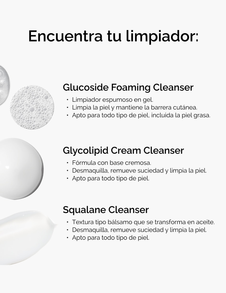 Tratamiento facial Glycolipid Cream Cleanser (Limpiador En Crema Con Glicolípidos ) purificador Tratamiento facial Glycolipid Cream Cleanser (Limpiador En Crema Con Glicolípidos ) purificador
