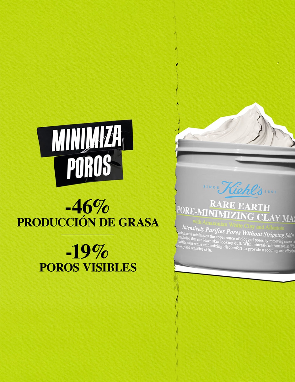 Mascarilla facial rare earth mask para limpiar 28 ml 2