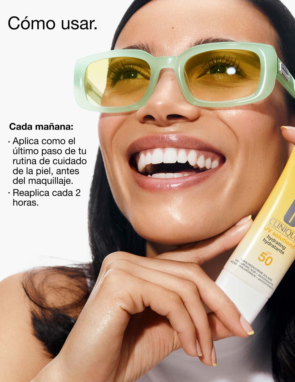 Protector solar FPS 50 UV Solutions Hydrating Sunscreen Clinique 30 ml
