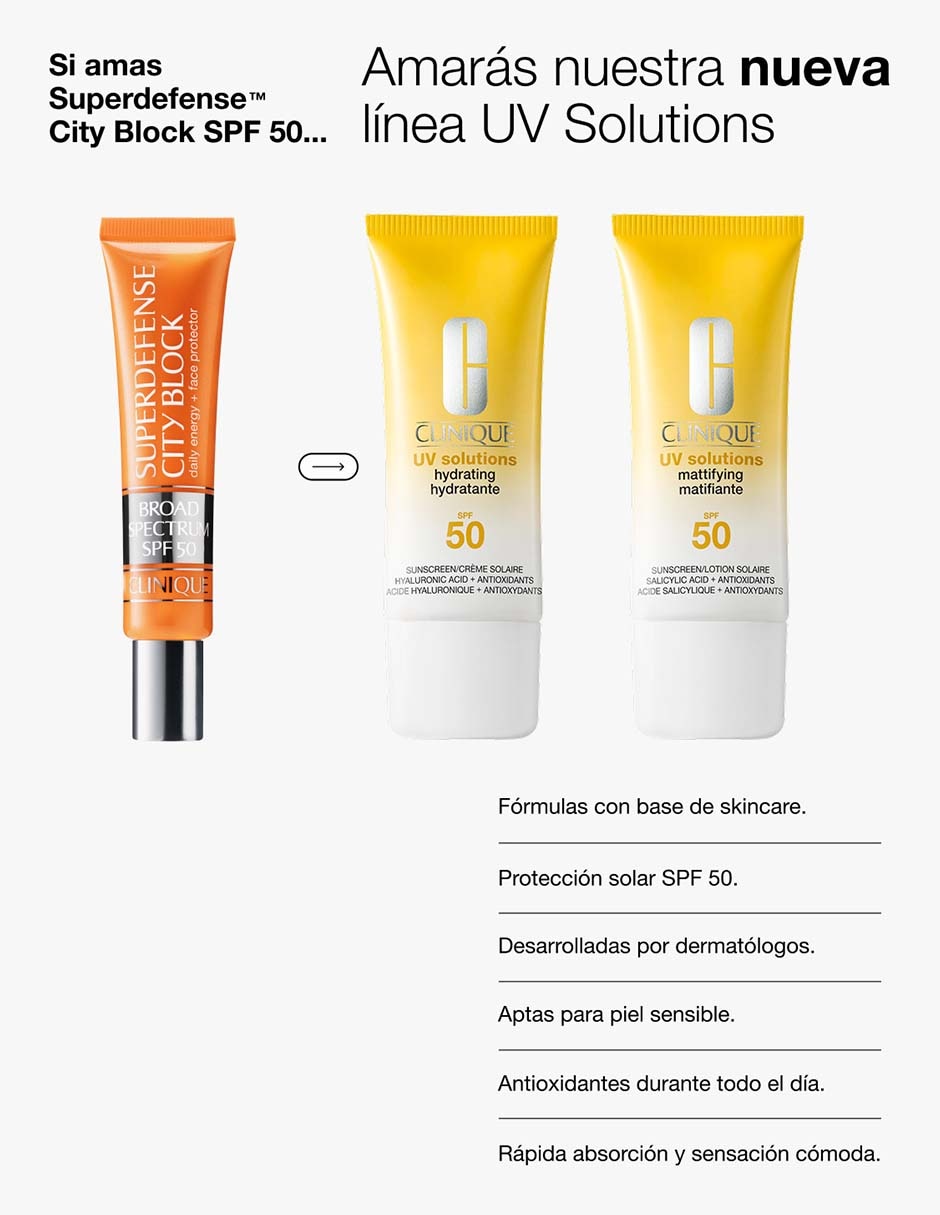Protector solar FPS 50 Clinique UV Solutions Mattifying Clinique 30 ml