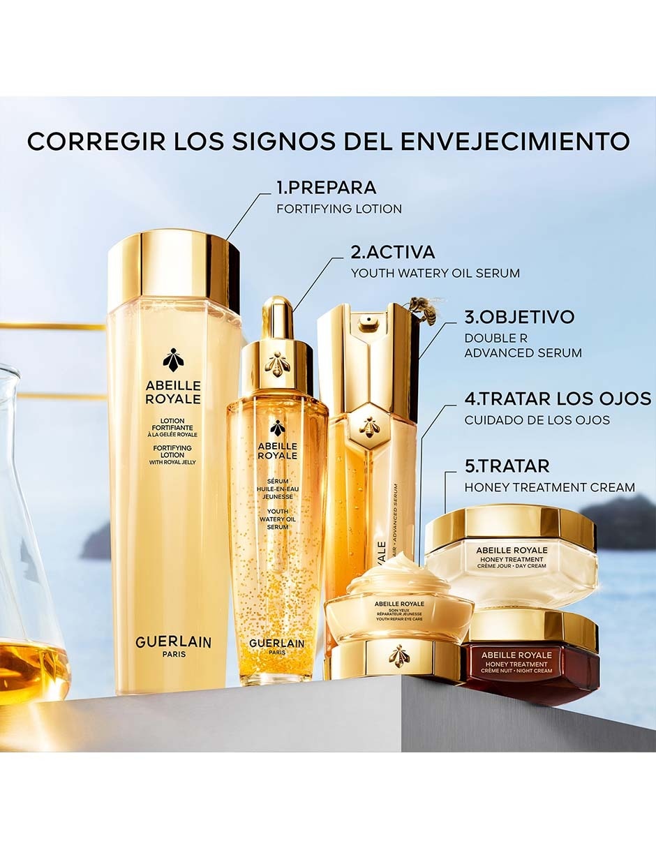 Crema para ojos recomendada para reafirmar de día y noche Abeille Royale para todo tipo piel 8