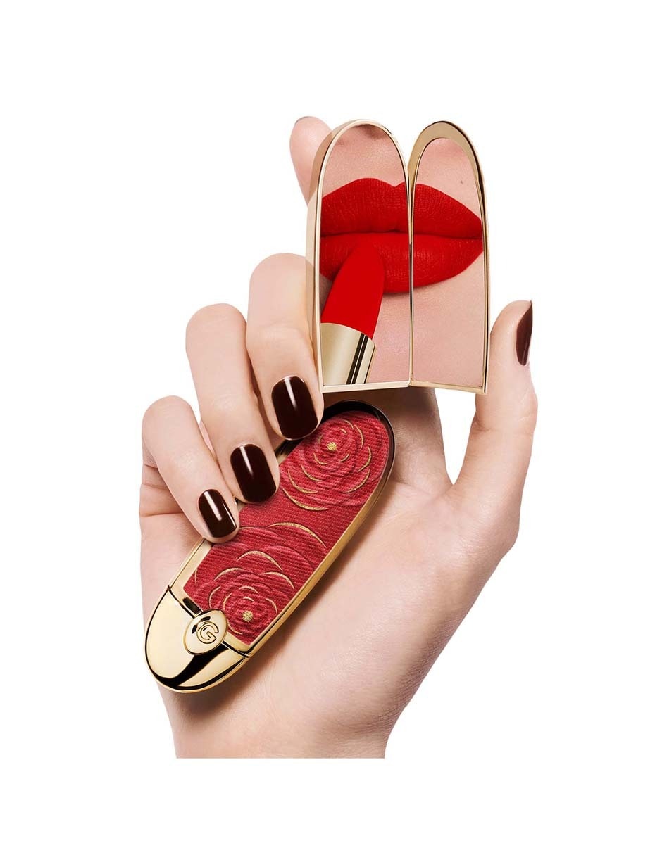Tapa para labial Guerlain Rouge G Red Rose