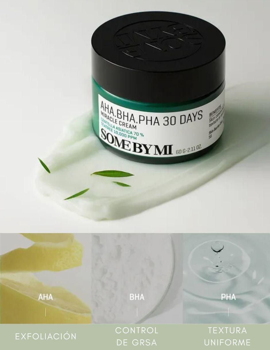 Crema facial recomendada para acné día y noche AHA BHA PHA 30 Days para piel mixta y grasa Crema facial recomendada para acné día y noche AHA BHA PHA 30 Days para piel mixta y grasa
