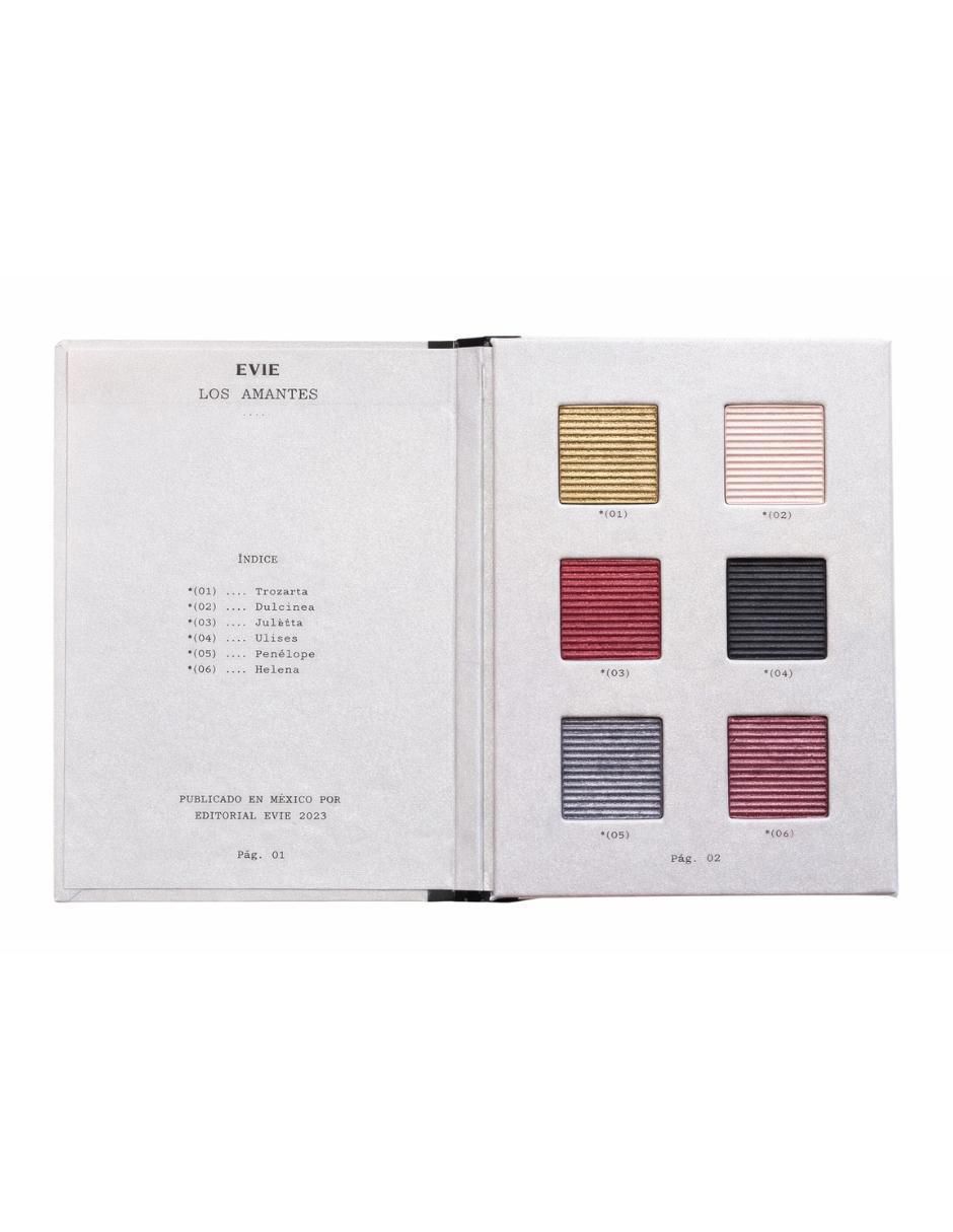 Paleta de sombras 6 tonos 1