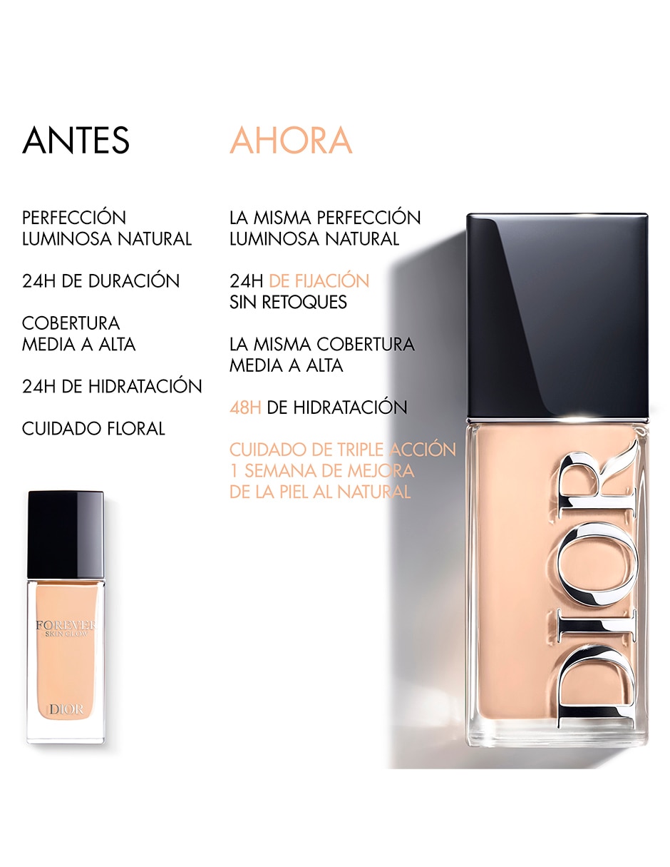 Base de maquillaje líquido Dior Forever Luminoso