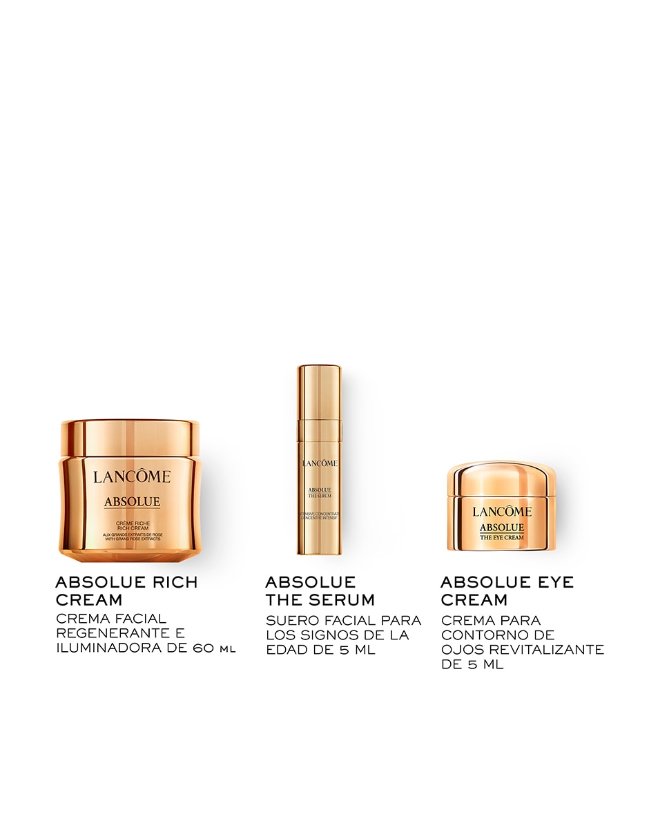 Tratamiento facial Set de regalo Absolue The Rich Cream antiedad Absolue 4