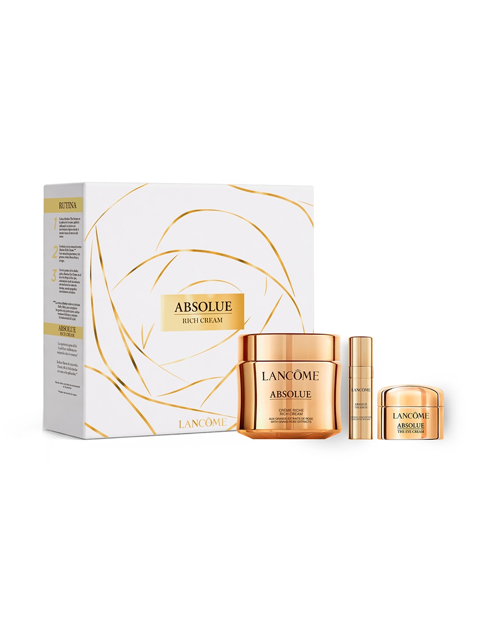 Tratamiento facial Set de regalo Absolue The Rich Cream antiedad Lancôme Absolue
