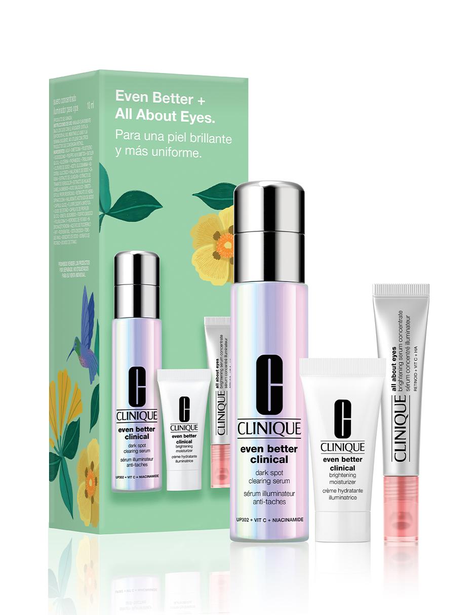 Set tratamiento facial Even Better + All About Eyes antimanchas Clinique