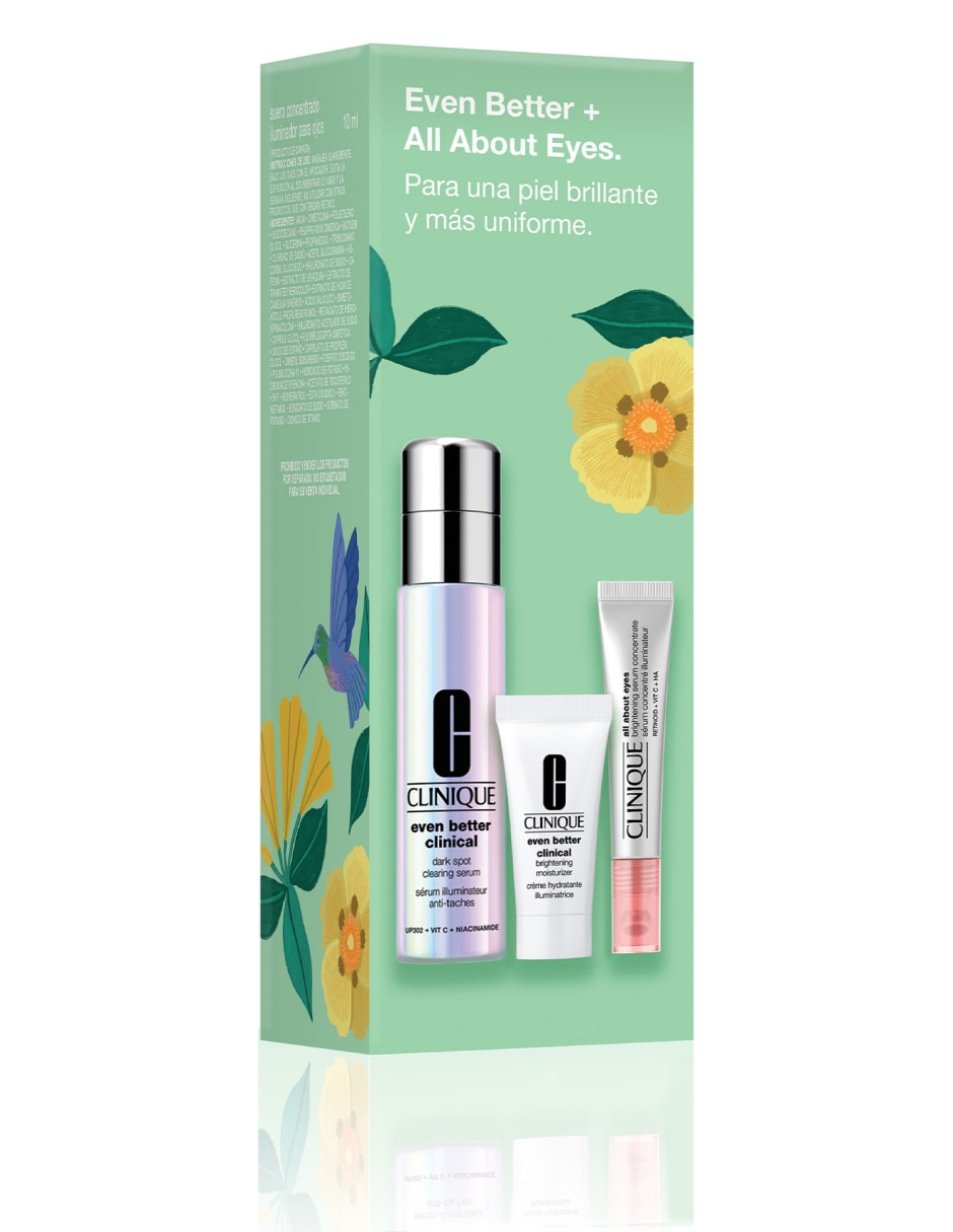 Set tratamiento facial Even Better + All About Eyes antimanchas Clinique
