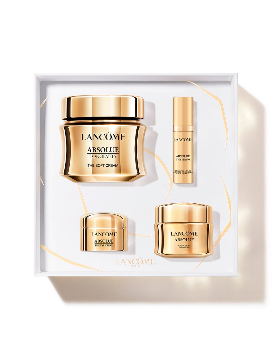 Tratamiento facial set de regalo absolue the soft cream antiedad lancªme absolue 6