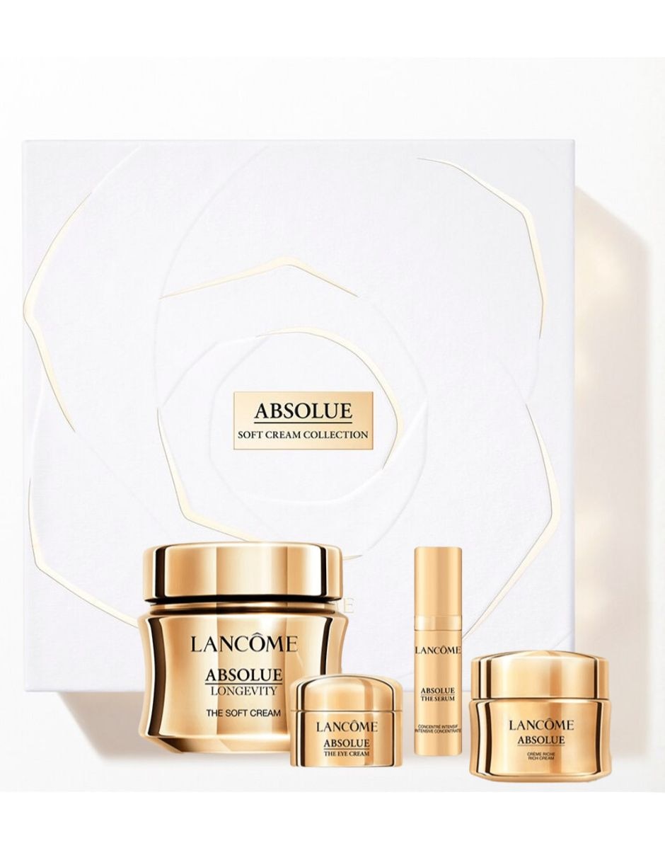 Tratamiento facial set de regalo absolue the soft cream antiedad lancªme absolue