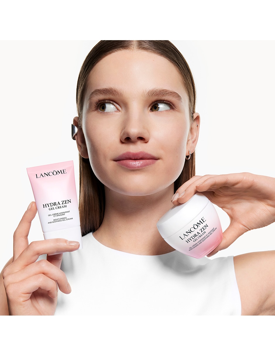 Crema facial recomendada para hidratar de día lancme hydra zen para todo tipo piel