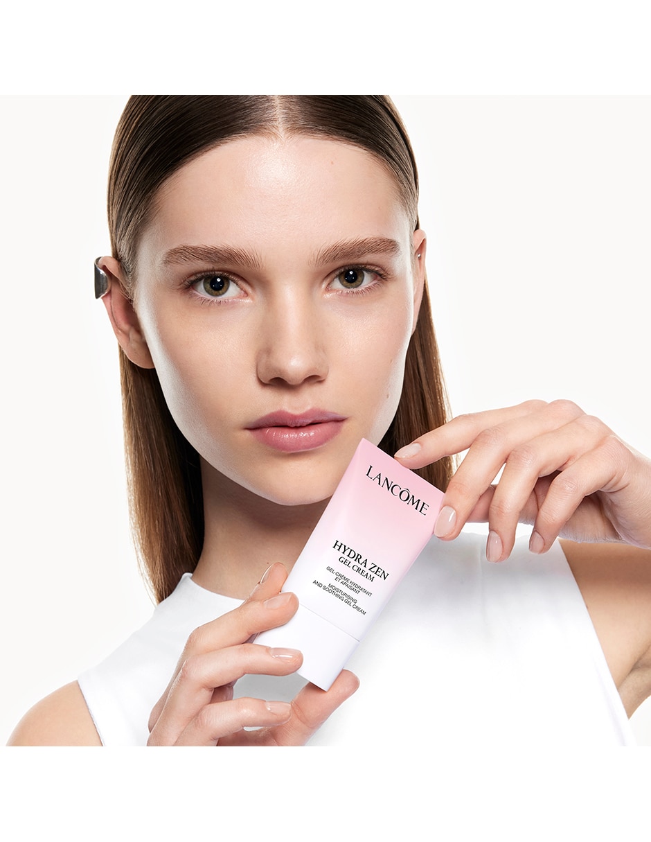 Crema facial recomendada para hidratar de día lancme hydra zen para todo tipo piel