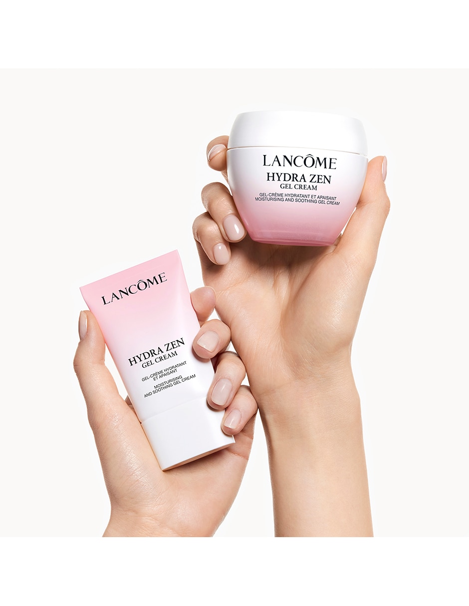 Crema facial recomendada para hidratar de día y noche hydra zen gel cream lanc me para todo tipo de piel