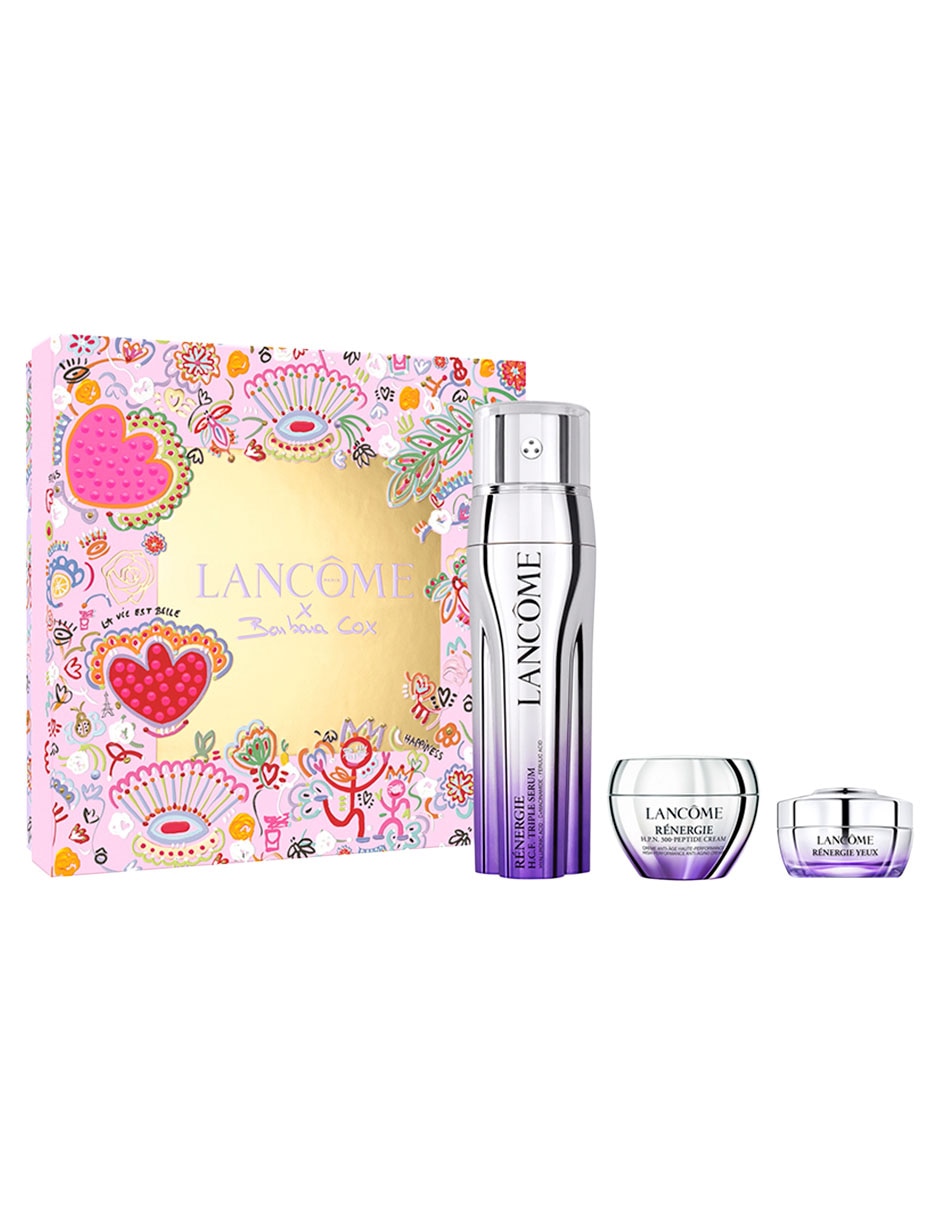 Set tratamiento facial lancªme set de regalo rénergie h.c.f. Triple serum 50 ml antiedad lancªme mamás