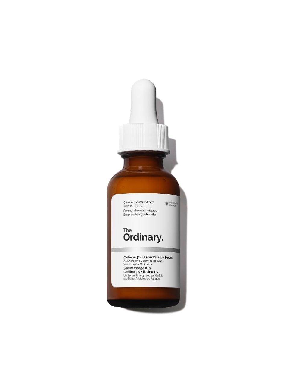 Sérum facial caffeine 3% + escin 1% face serum 30 ml para todo tipo de piel