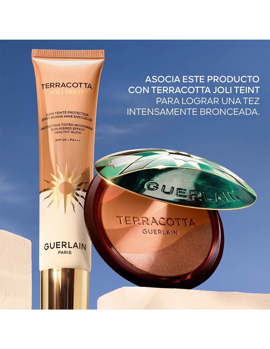 Paleta de blush iluminador y bronzer TERRACOTTA 3