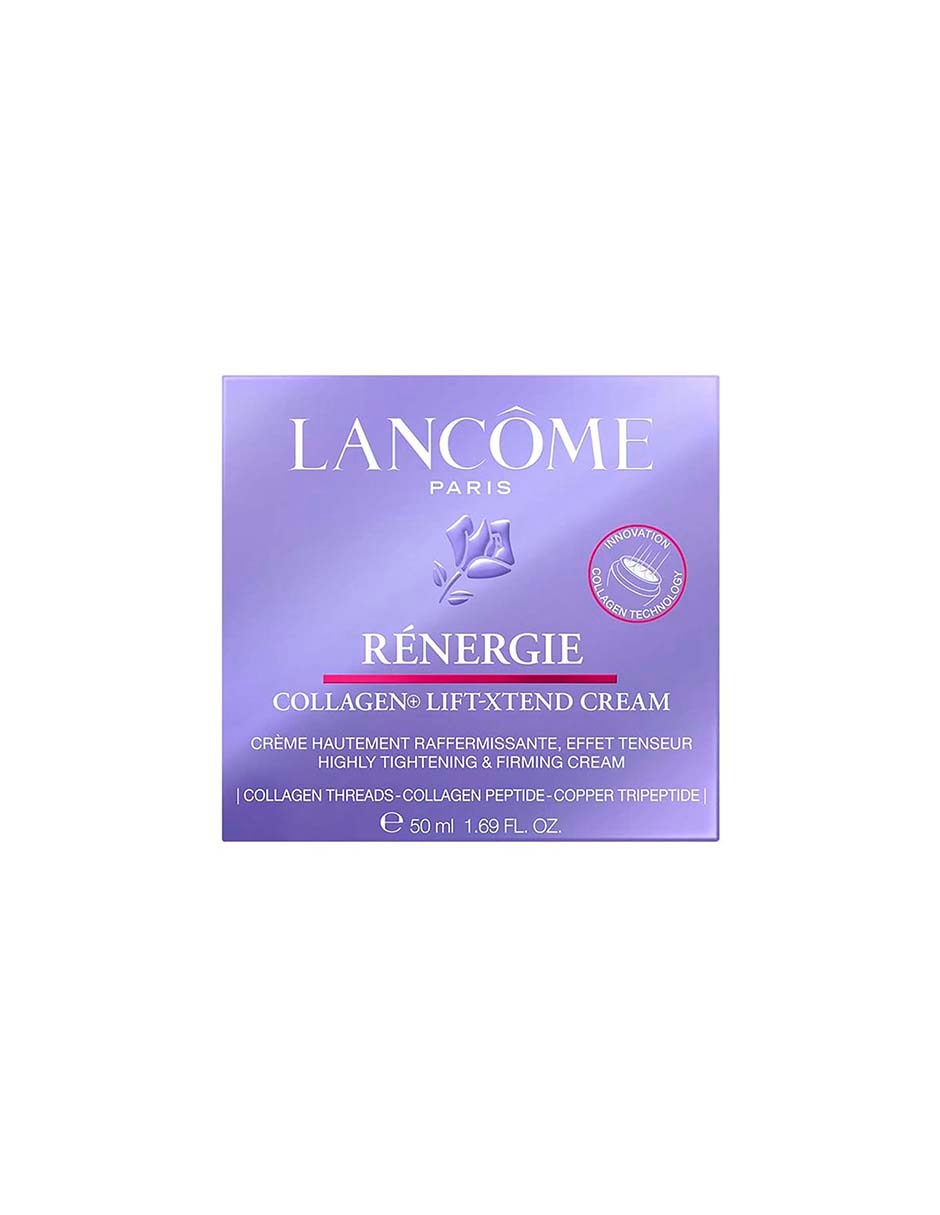 Set de crema para facial recomendada para prevenir signos de la edad de día y noche lancªme rénergie para todo tipo piel 6
