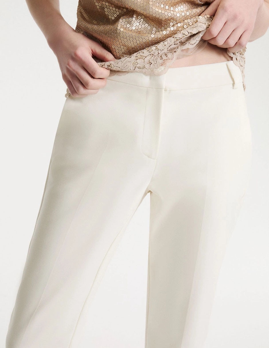 Pantalón de vestir slim para mujer 3