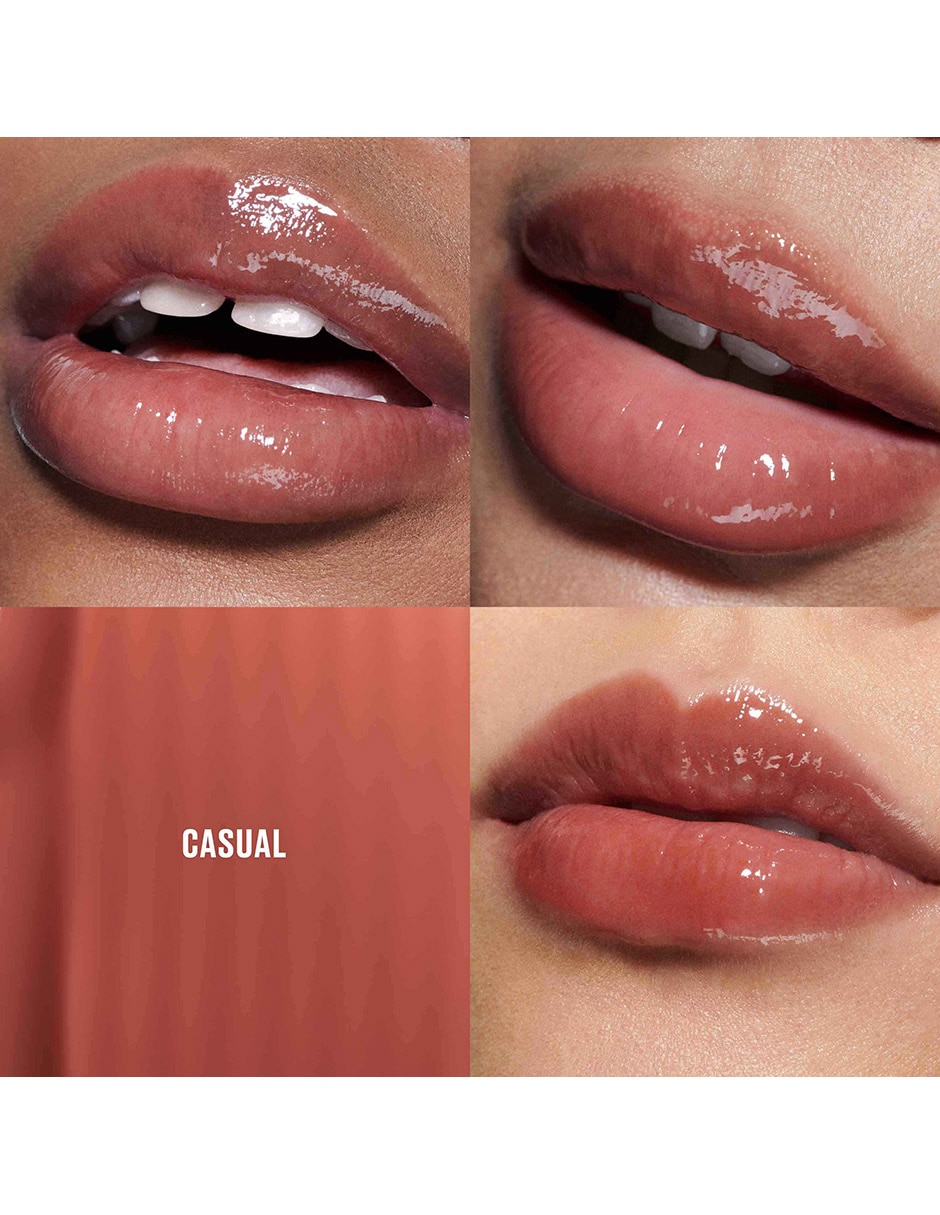Maquillaje labial brillante 4