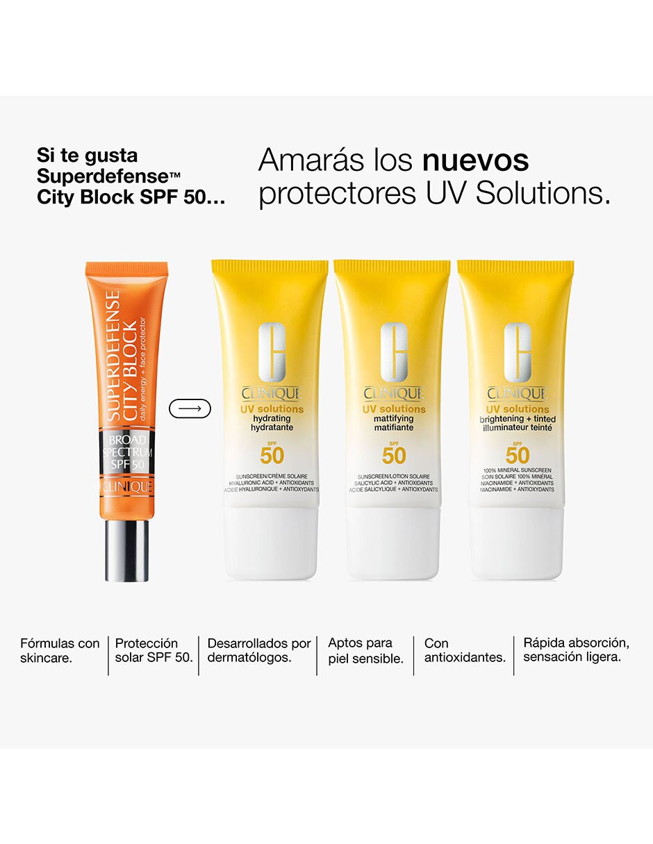 Protector solar FPS 50 CL UV Solar Tinted Prot Ilum Medio 8