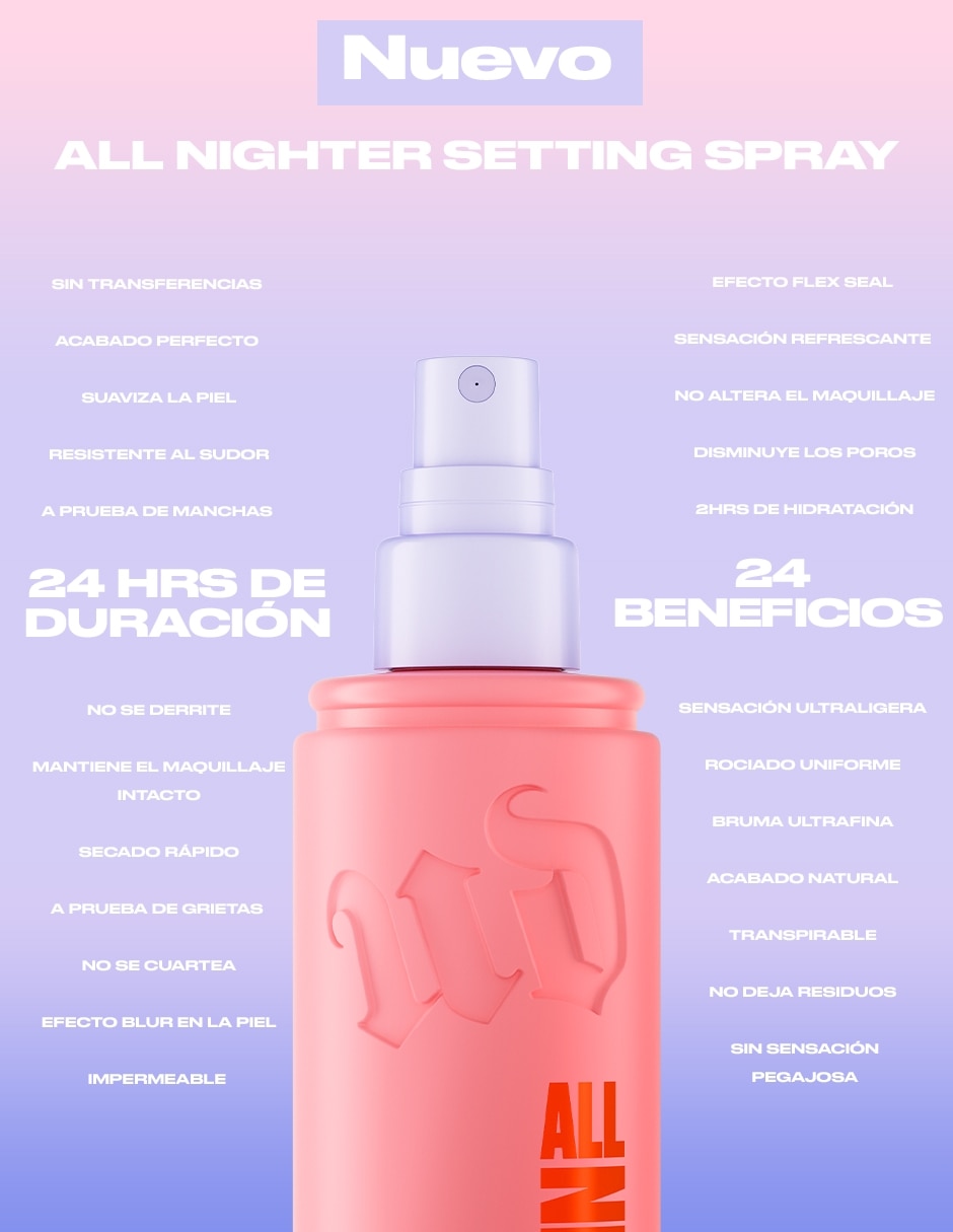 Spray fijador All Nighter Reno S6223600 8
