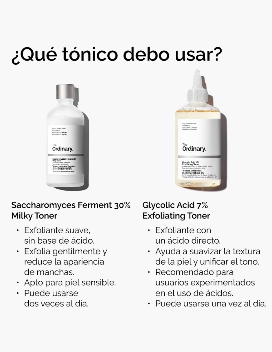Exfoliante facial to glycolic acid 7% exfoliating toner 240 ml sin familia para piel 4