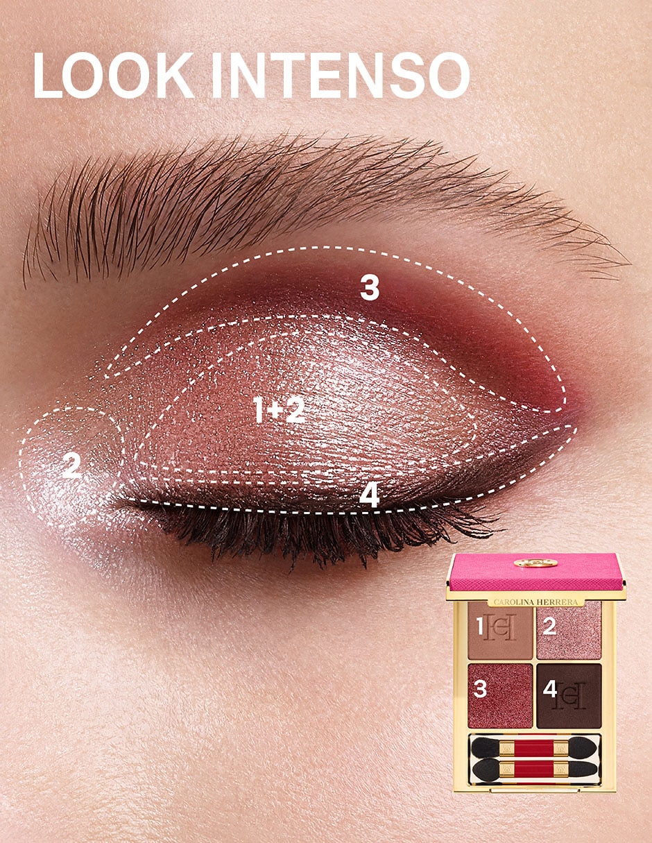 Paleta de sombras/Sombra para ojos 4 tonos (si aplica) 3