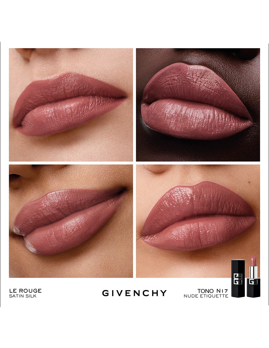 Labial satinado le rouge satin silk de alta definición 9