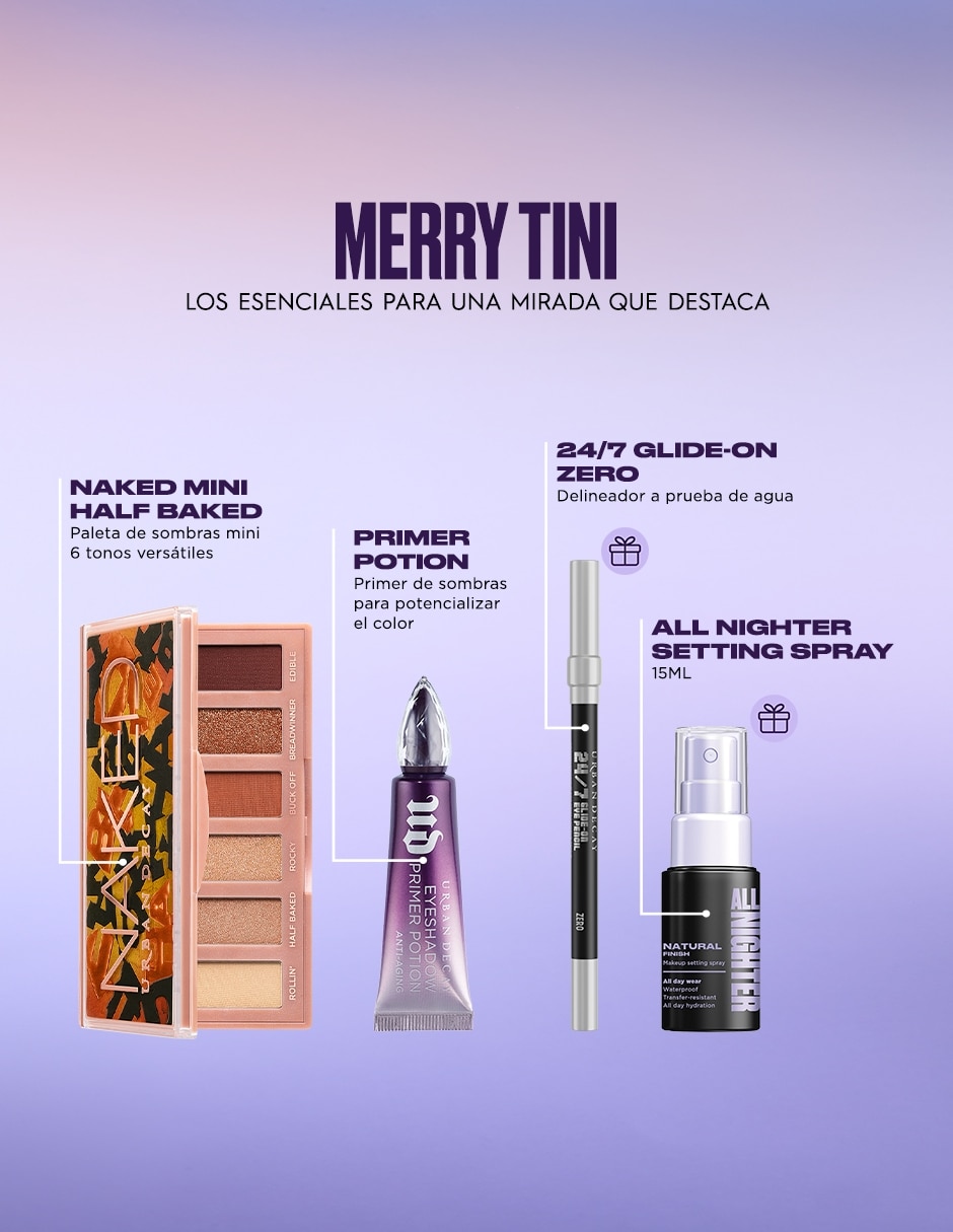Set de maquillaje merry tini makeup set 6