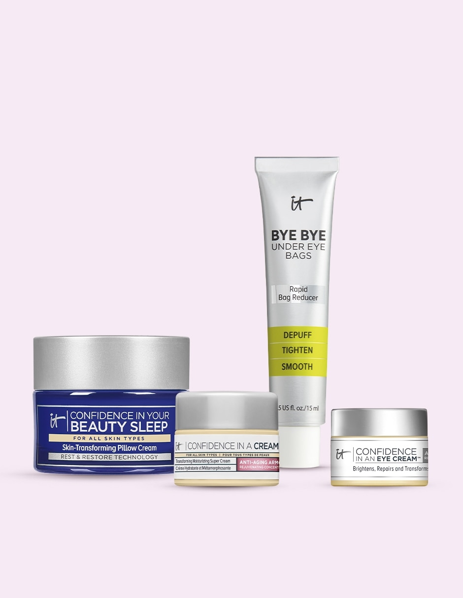 Tratamiento para facial confidence while you sleep skincare set reafirmante 5