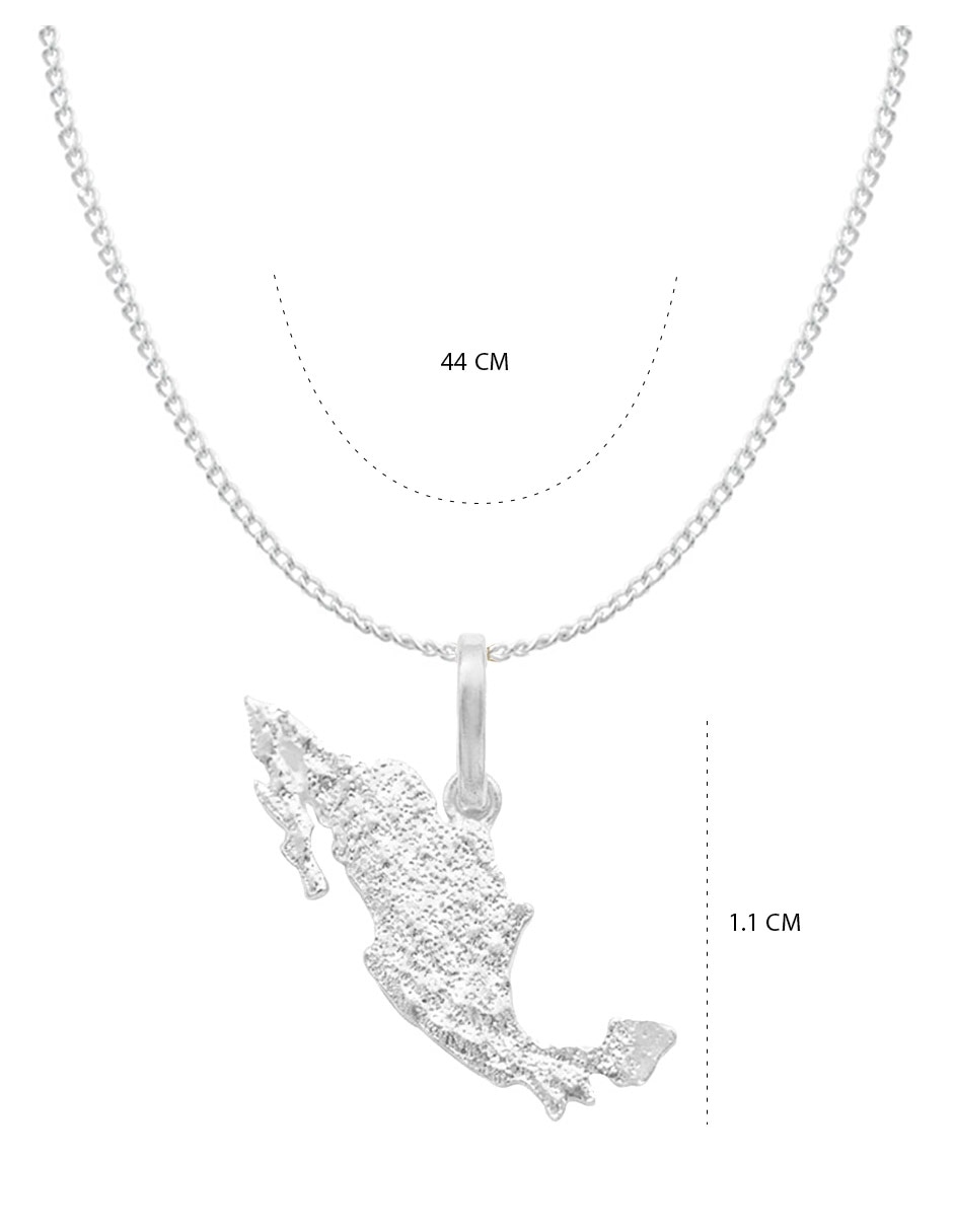 Collar con dije de plata P 925 6