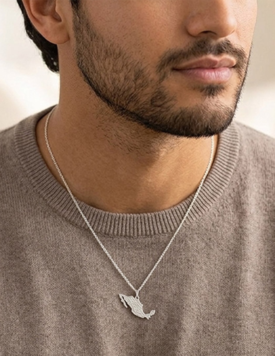 Collar con dije de plata P 925 5