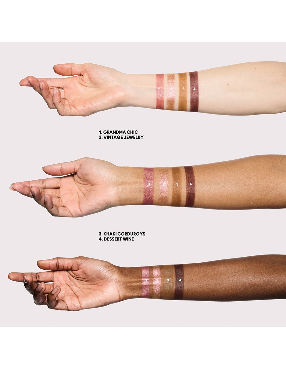 Paleta de sombras/Sombra para ojos 4 tonos (si aplica) 7