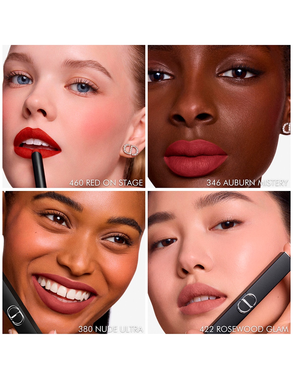 Labial mate rouge 6